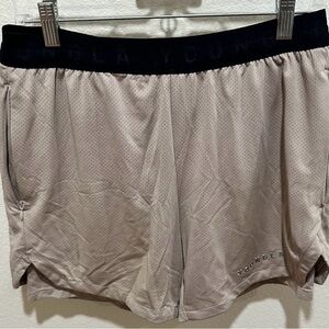 YoungLA Black and Tan Athletic training shorts‎ Shorts small